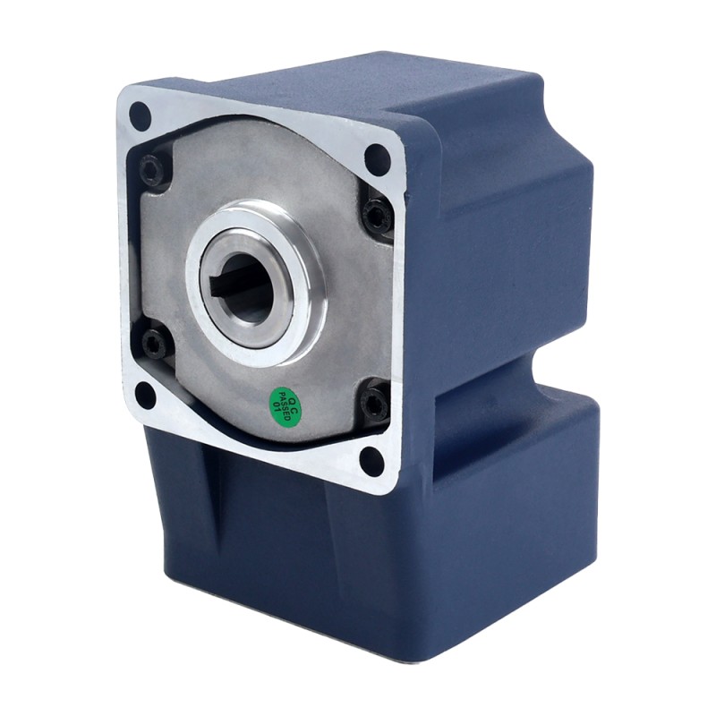 90W 220VAC 50Hz 13,5RPM 40,00Nm(5664,47oz.in) Brida 90mm Motor de inducción de CA monofásico de eje hueco de caja de cambios de ángulo recto - 5IK90GU-CFT/5GU100RC | StepperOnline