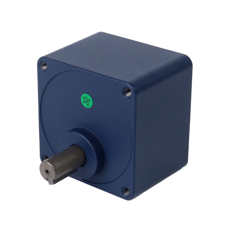 Fase única 110VAC 90W 60Hz Brida 90mm Relación de transmisión 15:1 Motor de inducción de CA con caja de cambios rectos