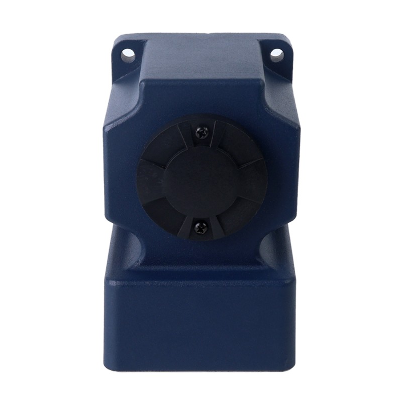 90W 220VAC 50Hz 90RPM 7,00Nm(991,28oz.in) Brida 90mm Motor de inducción de CA monofásico con eje chavetero de caja de cambios en ángulo recto - 5IK90GU-CFT/5GU15RT | StepperOnline