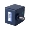 Fase única 110VAC 90W 60Hz Brida 90mm Relación de transmisión 20:1 Motor de inducción de CA con caja de cambios rectos