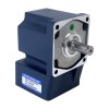 90W 220VAC 50Hz 67,5RPM 9,30Nm(1316,99oz.in) Brida 90mm Motor de inducción de CA monofásico con eje chavetero de caja de cambios en ángulo recto - 5IK90GU-CFT/5GU20RT | StepperOnline