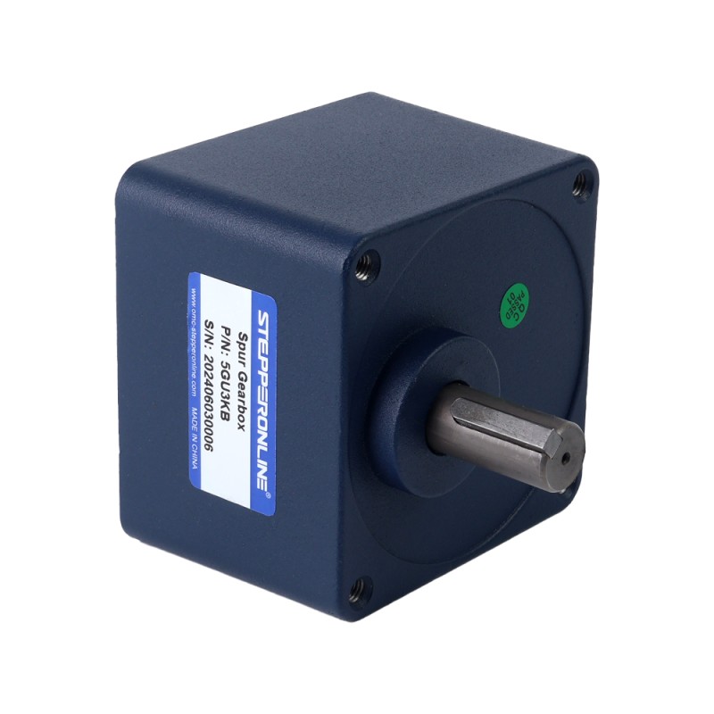 Fase única 110VAC 90W 60Hz Brida 90mm Relación de transmisión 3:1 Motor de inducción de CA con caja de cambios rectos