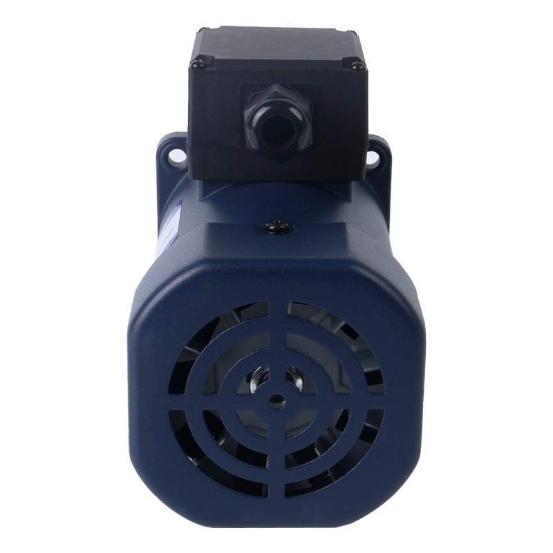 Fase única 220VAC 120W 50Hz Brida 90mm Relación de transmisión 15:1 Motor de inducción de CA con caja de cambios rectos