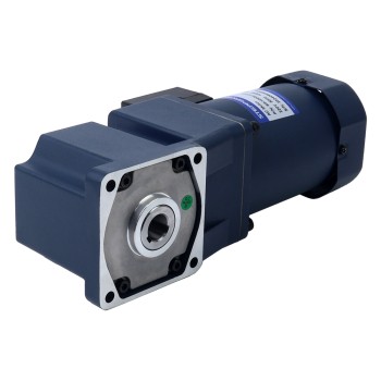 120W 220/380VAC 9,30Nm(1316,99oz.in) Motor de inducción de CA trifásico de eje hueco de caja de cambios de ángulo recto