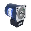 Fase única 110VAC 40W 60Hz Brida 90mm Relación de transmisión 3:1 Motor de inducción de CA con caja de cambios rectos