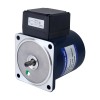 Fase única 220VAC 40W 50Hz Brida 90mm Relación de transmisión 20:1 Motor de inducción de CA con caja de cambios rectos