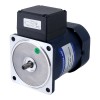 Fase única 220VAC 60W 50Hz Brida 90mm Relación de transmisión 3:1 Motor de inducción de CA con caja de cambios rectos