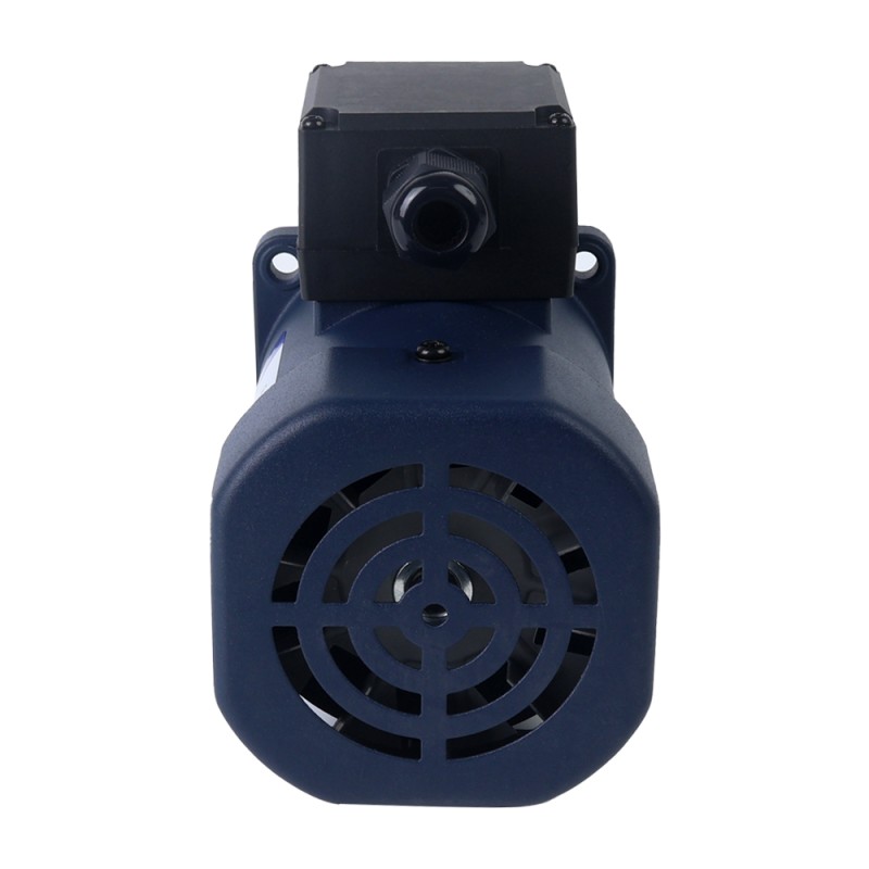 Fase única 220VAC 60W 50Hz Brida 90mm Relación de transmisión 3:1 Motor de inducción de CA con caja de cambios rectos