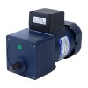 Fase única 220VAC 60W 50Hz Brida 90mm Relación de transmisión 3:1 Motor de inducción de CA con caja de cambios rectos