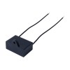 90W 220VAC 50Hz 13,5RPM 40,00Nm(5664,47oz.in) Brida 90mm Motor de inducción de CA monofásico con eje chavetero de caja de cambios en ángulo recto - 5IK90GU-CFT/5GU100RT | StepperOnline