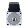 Tres fases 220VAC/380VAC 90W 50/60Hz Brida 90mm Relación de transmisión 50:1 Motor de inducción de CA con caja de cambios en ángulo recto