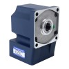 Tres fases 220VAC/380VAC 200W 50/60Hz Brida 104mm Relación de transmisión 10:1 Motor de inducción de CA con caja de cambios en ángulo recto