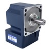 Tres fases 220VAC/380VAC 200W 50/60Hz Brida 104mm Relación de transmisión 10:1 Motor de inducción de CA con caja de cambios en ángulo recto