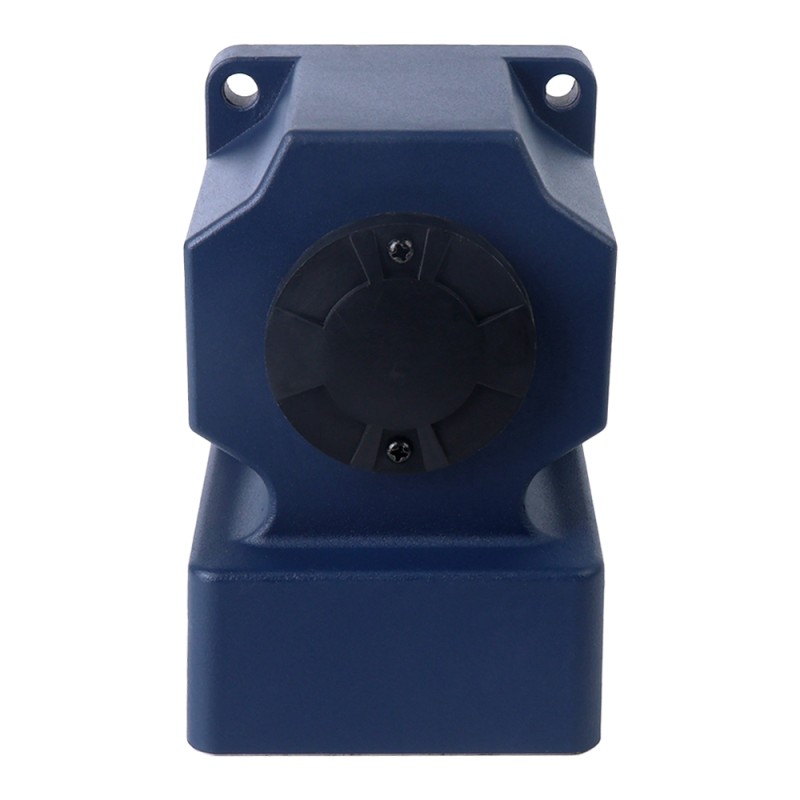 200W 220VAC/380VAC 50/60Hz 7,5RPM 60,00Nm(8496,70oz.in) Brida 104mm Motor de inducción de CA trifásico de eje hueco de caja de cambios de ángulo recto - 6IK200GU-S/S3FT/6GU180RC | StepperOnline