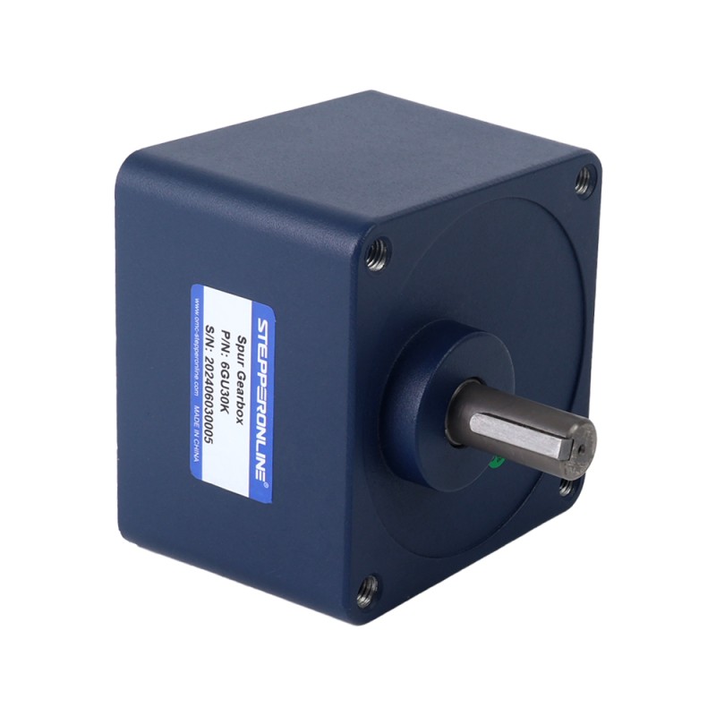200W 110VAC 60Hz 3-51,67RPM 20,86Nm(2954,02oz.in) Brida 104mm Motor de velocidad variable de CA monofásico con caja de cambios rectos - 6IK200RGU-AF/6GU30K | StepperOnline