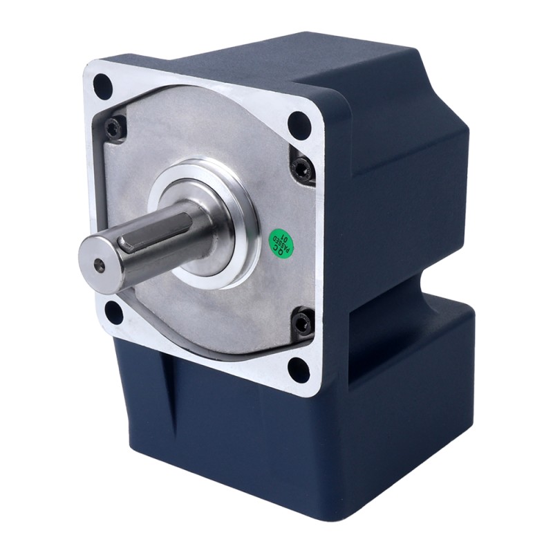 Tres fases 220VAC/380VAC 200W 50/60Hz Brida 104mm Relación de transmisión 30:1 Motor de inducción de CA con caja de cambios en ángulo recto