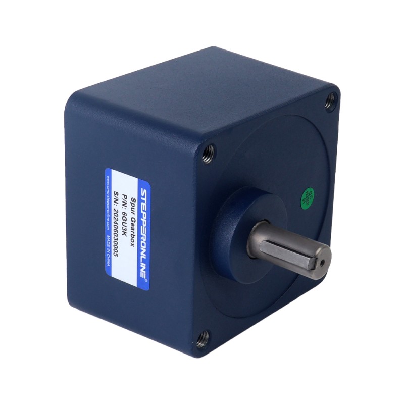 Cepillado 24V 250W 1,93Nm(273,31oz.in) 999RPM con motor de engranajes CC con caja de cambios rectos 3:1 - F6D250-24GU-30S/6GU3K | StepperOnline