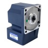 Tres fases 220VAC/380VAC 200W 50/60Hz Brida 104mm Relación de transmisión 50:1 Motor de inducción de CA con caja de cambios en ángulo recto