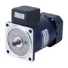 Fase única 220VAC 200W 50Hz Brida 104mm Relación de transmisión 10:1 Motor de inducción de CA con caja de cambios en ángulo recto