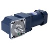 Fase única 220VAC 200W 50Hz Brida 104mm Relación de transmisión 100:1 Motor de inducción de CA con caja de cambios en ángulo recto