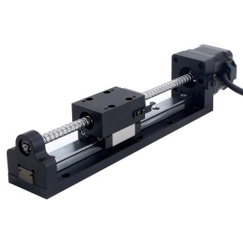 Actuador lineal de husillo de bolas con paso a paso Nema 17 1.5A Carrera 120mm 0.25Nm(35.40oz.in) Paso 4mm(0.15748")