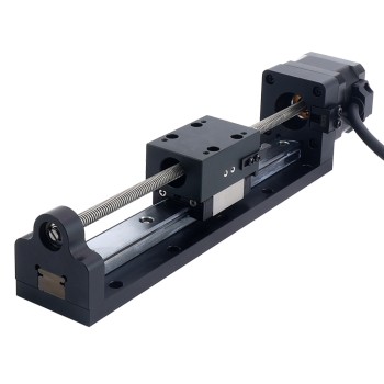 Nema 17 Actuador lineal con tornillo de avance 1.5A Carrera 120mm 0.25Nm(35.40oz.in) Paso 2.54mm(0.1")
