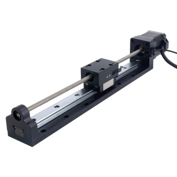 Nema 17 Actuador lineal con tornillo de avance 2.5A Carrera 200mm 0.5Nm(70.81oz.in) Paso 12.7mm(0.5")
