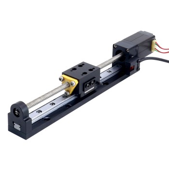 Nema 8 Actuador lineal con tornillo de avance 0.5A Carrera 90mm 0.02Nm(2.832oz.in) Paso 10.16mm(0.4")