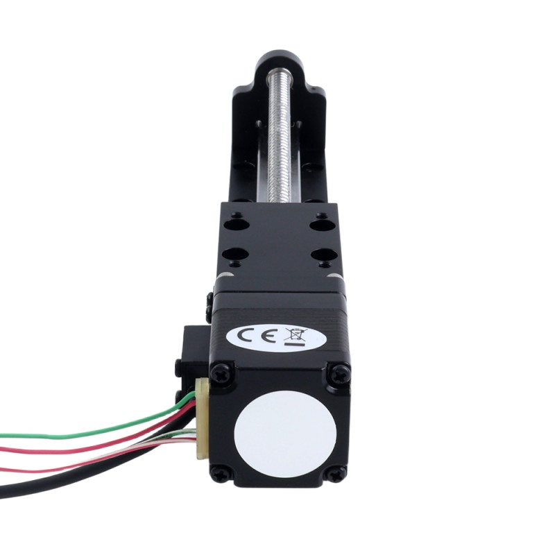 Actuador lineal de husillo de bolas con motorNema 8 1.0A Carrera 200mm 0.05Nm(7.08oz.in) Paso 2mm(0.07874) - LMD11S13BAM10-200 | StepperOnline