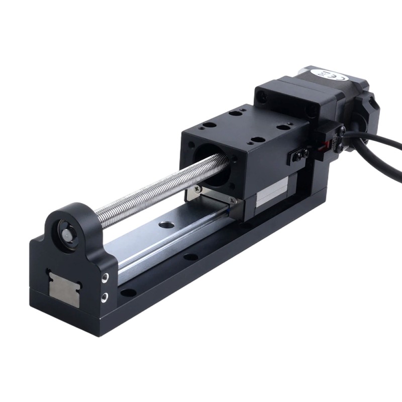 Actuador lineal de husillo de bolas con motorNema 8 1.5A Carrera 80mm 0.14Nm(19.83oz.in) Paso 2mm(0.07874) - LMD14S13BAB15-080 | StepperOnline