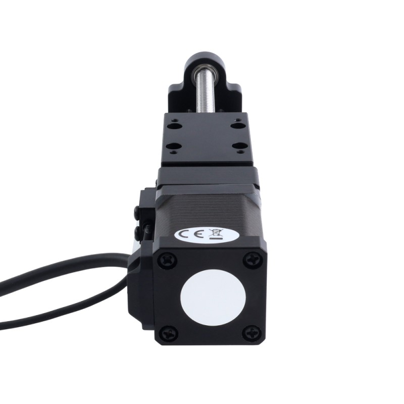 Actuador lineal de husillo de bolas con motorNema 8 1.5A Carrera 80mm 0.20Nm(28.32oz.in) Paso 1mm(0.03937) - LMD14S18BSB15-080 | StepperOnline