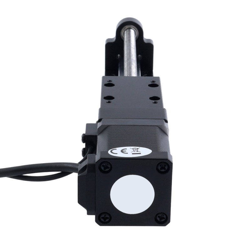 Actuador lineal de husillo de bolas con motorNema 8 1.5A Carrera 200mm 0.20Nm(28.32oz.in) Paso 5mm(0.19685) - LMD14S18BVB15-200 | StepperOnline