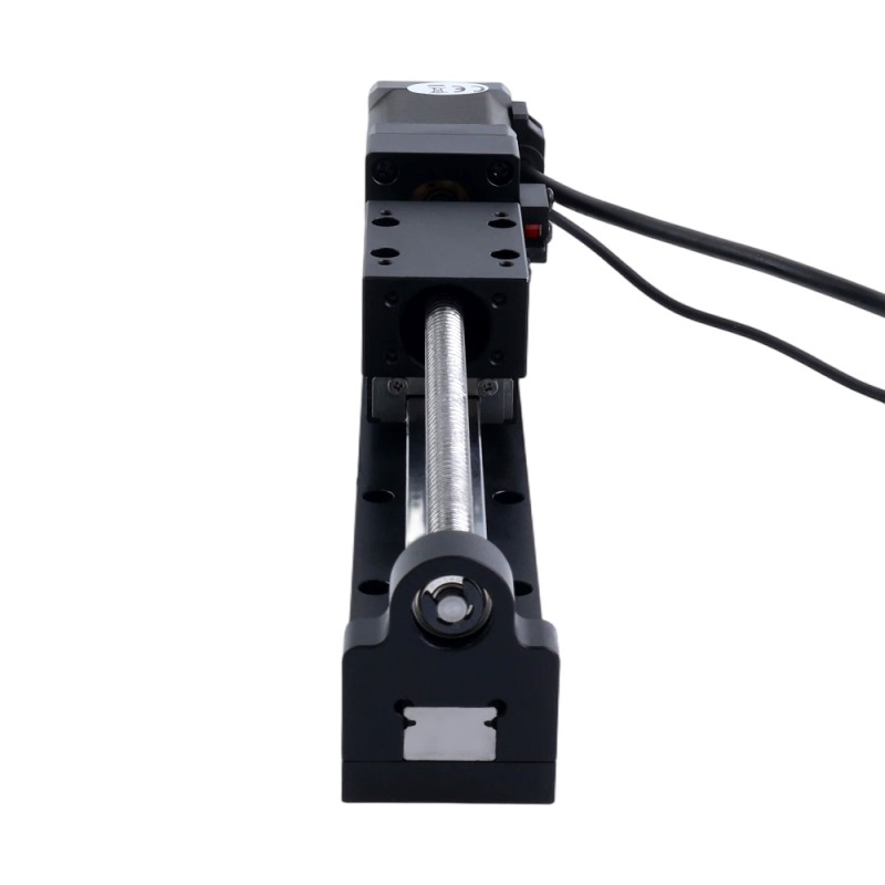 Actuador lineal de husillo de bolas con motorNema 8 1.5A Carrera 200mm 0.20Nm(28.32oz.in) Paso 5mm(0.19685) - LMD14S18BVB15-200 | StepperOnline