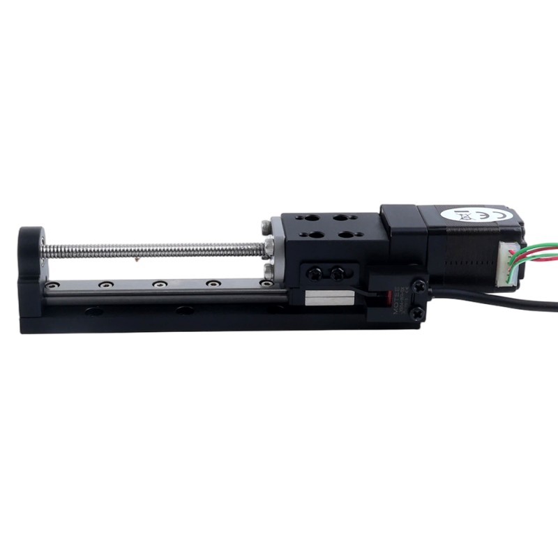 Actuador lineal de husillo de bolas con motorNema 8 0.5A Carrera 90mm 0.02Nm(2.83oz.in) Paso 1mm(0.03937) - LMD8S15BSS05-090 | StepperOnline