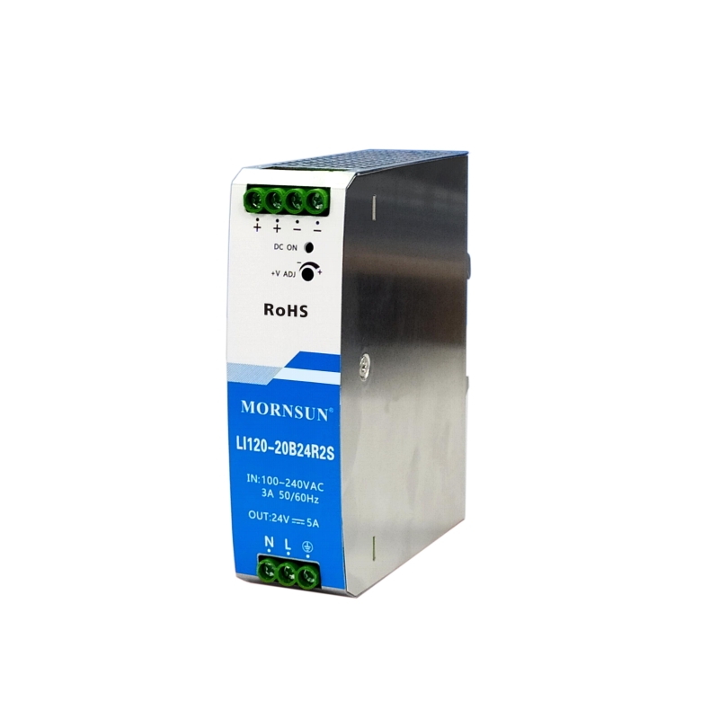 120W 48V 2.5A 90-264VAC/120-370VDC Carril DIN Fuente de alimentación conmutada