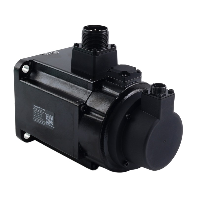 Kit de servomotor AC A6 Serie 1500W RS485 3000rpm 4,78Nm con freno codificador absoluto 17 bits IP67 - A6-RS1500H2B1-M17 | StepperOnline