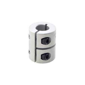 Acoplamiento rígido de 8mm - 10mm Acoplador de eje de motor paso a paso CNC de 20x25 mm