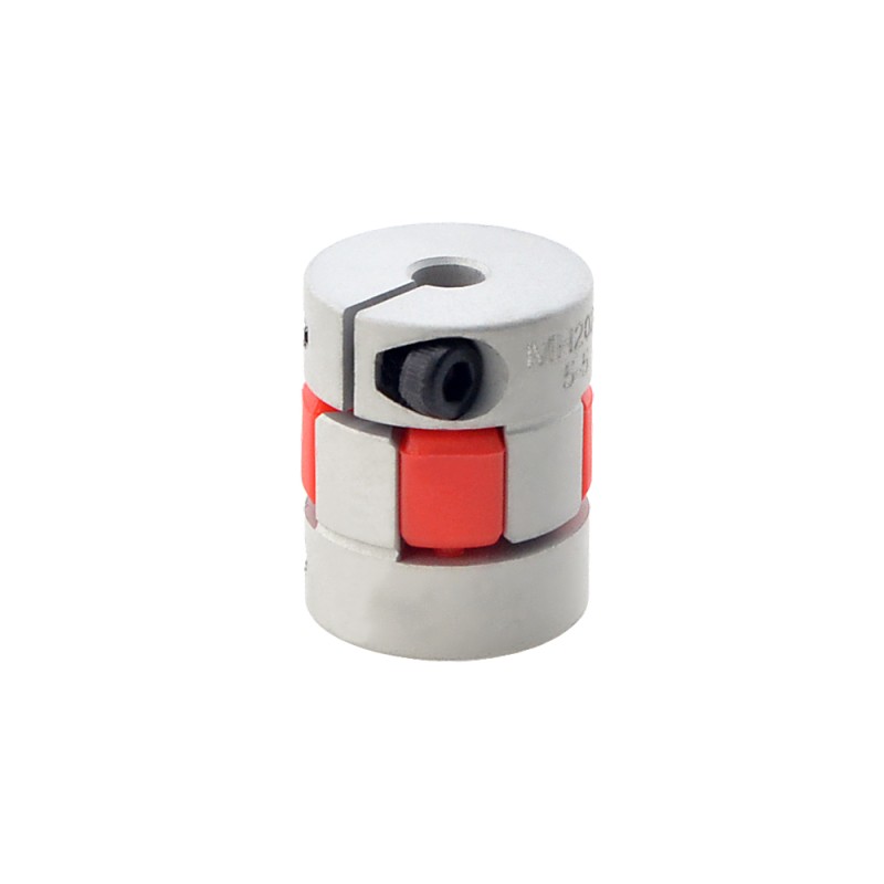 Acoplamiento de mandíbula flexible de 5mm - 5mm Acoplador de eje de motor de 20x25 mm