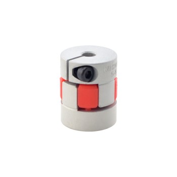 Acoplamiento de mandíbula flexible de 5mm - 8mm Acoplador de eje de motor de 20x25 mm