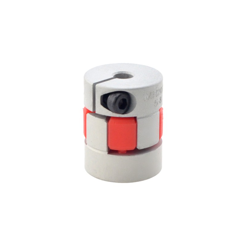 Acoplamiento de mandíbula flexible de 5mm - 8mm Acoplador de eje de motor de 20x25 mm