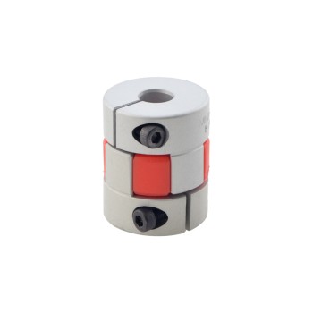 Acoplamiento de mandíbula flexible de 8mm - 10mm Acoplador de eje de motor de 25x30 mm