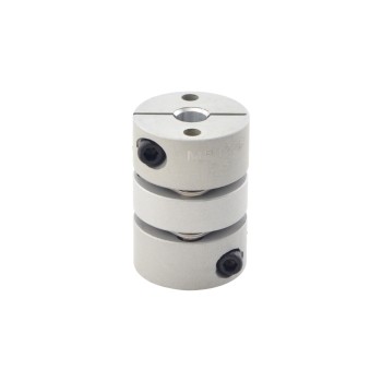 Disco doble flexible de 5mm - 5mm Acoplador de eje de motor paso a paso CNC de 19x26 mm