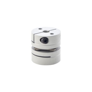 Acoplador de eje de motor de acoplamiento de disco único flexible de 5mm - 6mm 26x26 mm