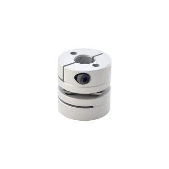 Acoplador de eje de motor de 26x26mm de acoplamiento de disco único flexible de 6mm - 10 mm