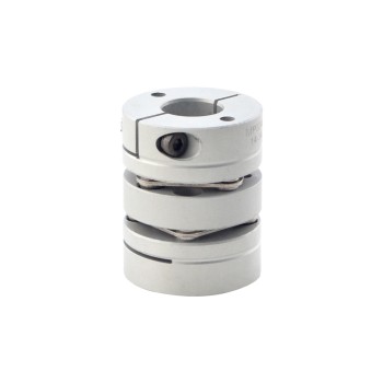 Disco doble flexible de 14mm - 14mm Acoplador de eje de motor paso a paso CNC de 32x41 mm