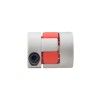 Acoplamiento de mandíbula flexible de 5mm - 5mm Acoplador de eje de motor de 20x25 mm