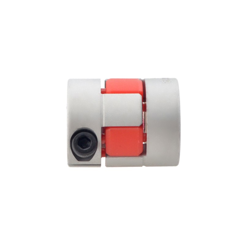 Acoplamiento de mandíbula flexible de 5mm - 5mm Acoplador de eje de motor de 20x25 mm