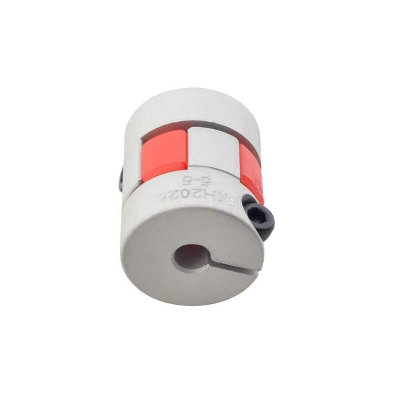 Acoplamiento de mandíbula flexible de 5mm - 5mm Acoplador de eje de motor de 20x25 mm