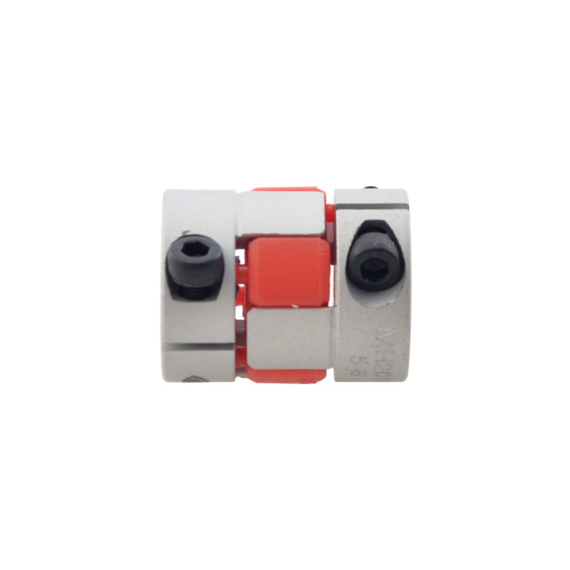 Acoplamiento de mandíbula flexible de 5mm - 6mm Acoplador de eje de motor de 20x25 mm