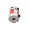 Acoplamiento de mandíbula flexible de 5mm - 6mm Acoplador de eje de motor de 20x25 mm